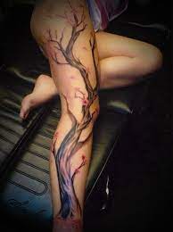 Sexy Leg Tattoo Designs For Women 45 Body Art Tattoos Tree Tattoo Designs Tattoo Designs Men