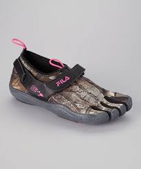 Fila Camo Neon Pink Skele Toes Ez Shoe Women