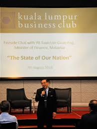 Lim guan eng is minister of finance in the new pakatan harapan government led by prime minister mohammed mahathir. 2018 August 7 Fireside Chat With Yb Lim Guan Eng Kuala Lumpur Business Club