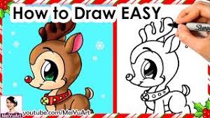 Are you searching for cute reindeer png images or vector? Reindeer Drawing Gallery And How To Draw Videos