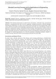 The examples collectively show that we care about each separate aspect of equality of opportunity, the agents, the obstacles and the goals, and how they are specified will. Pdf Blended Learning Concept And Its Applications To Engineering Education