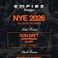 Boston New Year's Eve 2026 @ Empire event in Boston, MA