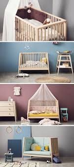 This Baby Cot Is Designed To Transform Into A Bed And Couch As The Child Grows Modern Nursery Furniture Kids Furniture Design Baby Furniture