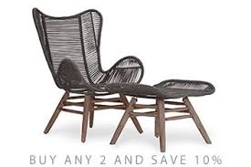 Bali Garden Chair And Footstool Outdoor Furniture Sets Outdoor Garden Furniture Outdoor Chairs