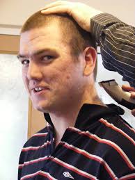 Getting hair cut before the wedding!