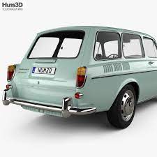3d Model Of Volkswagen Type 3 1600 Variant 1965 Volkswagen Type 3 Volkswagen Volkswagen Variant
