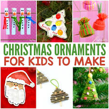 Ceramics make great winter crafts for kids who enjoy adding detail and personality to their crafts. Jolly Diy Christmas Ornaments Ideas Homemade Memories For Kids Easy Peasy And Fun