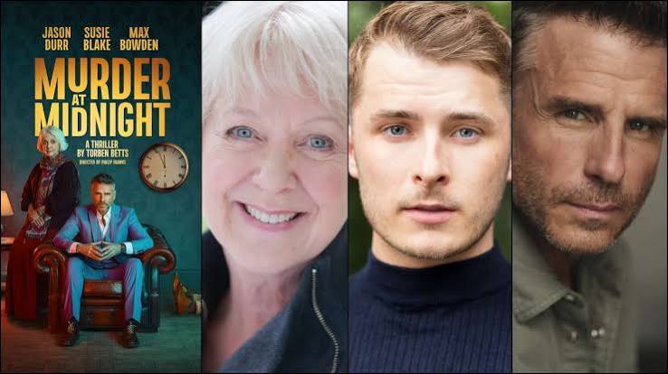Murder at Midnight UK tour to star Jason Durr, Susie Blake & Max Bowden |  West End Theatre