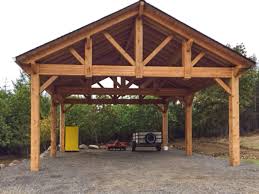 Do you need a second parking space? Building An Easy Diy Rv Cover Western Timber Frame