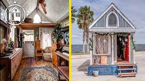 This looks like it would be a nightmare to keep clean. She Sleeps In A Piano Victorian Tiny House Tour For Retirement Youtube