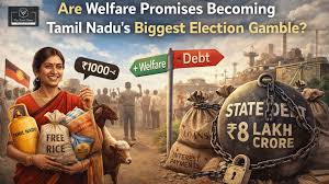 In Tamil Nadu, elections don't just come with manifestos… they come with a shopping list. Mixies, TVs, cash, subsidies — governance or festive season sale? At this point, voters aren't just citizens,