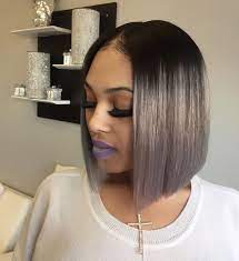 Gorgeous Bob By Thehairicon Https Blackhairinformation Com Hairstyle Gallery Gorgeous Bob Thehairico Hair Styles Front Lace Wigs Human Hair Bob Hairstyles