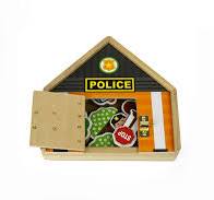 WT307C kaper kidz METAL LATCH PLAYSET - POLICE