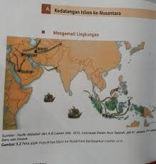 Dalam penyebaran islam di nusantara (indonesia), terutama pada. Jelaskan Jalur Kedatangan Islam Ke Nusantara Berdasarkan Peta Tersebut Brainly Co Id