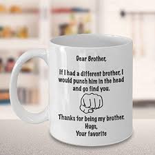 Maybe you would like to learn more about one of these? Gift For Brother From Sister Brother Coffee Mug Bro Mug Elder Brother Gift Adult Younger Brother Birthday Gift Brother Gift From Sister Wantitall