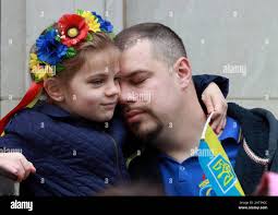 With his daughter caroline hi-res stock photography and images