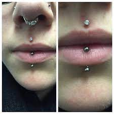 Loranshumway On Instagram Check Out This Healed Philtrum And Vertical Labret Combo Septum Jewelry Isn T From Us Face Piercings Lip Piercing Cool Piercings