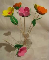Actividades/trabalhos manuais alusivos ao dia da mãe. Evangeliza Criancas E Adolescentes Trabalhos Manuais Flores Em E V A Para O Dia Das Maes Pra O Dia Das Maes Flores Em E V A