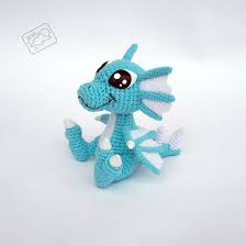 Ice Dragon By Theamigurumer Crochet Dragon Pattern Dragon Toys Ice Dragon