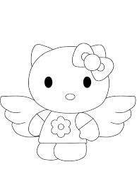 Nu kun je jouw kleurplaat heel makkelijk uitprinten. Kleurplaten En Zo Kleurplaten Van Hello Kitty