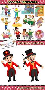 Check spelling or type a new query. Spot Find The Difference Clip Art Fun Way To Help Children Learn To Concentrate Think And Pay Attention To Detail Clip Art Kids Learning Helping Kids