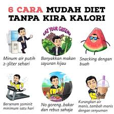 Sebagai contoh dalam sehari anda perlukan 2000 kalori. Superior14 Johor Bahru On Twitter 6 Cara Mudah Diet Tanpa Kira Kalori