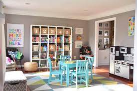 From indoor swings and cool forts to ball pits and reading nooks, check out these 21 kids playroom 21 playroom design ideas your kids will love. 10 Amazing Kids Playroom Makeover Ideas You Ll Love Kate Decorates