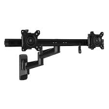 Wall Mount Dual Monitor Arm 24in Vesa