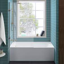 Here you will find the best photos for fans of bathtub. 12 Small Bathtubs 54 Inch 48 Inch Soaker Tubs For Small Bathrooms Apartment Therapy