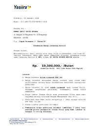 Demikian surat penawaran kerjasama ini, atas perhatian dan kesesuaian untuk berkeja. Penawaran Cleaning Service Rs