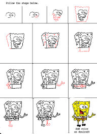 What are the steps to draw spongebob? Spongebob House Drawing Step By Step Novocom Top