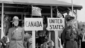 The us/canada border is the longest undefended border in the world. Don T Touch Me Said Canada I Won T Said The U S A So They Moved 20 Feet Apart Krulwich Wonders Npr