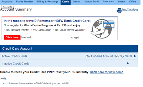 To check through hdfc bank mobile app. How To Check My Hdfc Credit Card Balance Quora