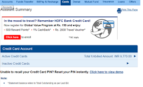 Most credit card issuers give you the ability to check your statement online. How To Know My Hdfc Credit Card Billing Due Date Quora