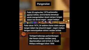 Kemajuan dalam sistem pengangkutan dan perhubungan seperti jalan raya dan landasan kereta api. Perkembangan Dan Kesan Sistem Residen Yang Diperkenalkan Oleh British Di Tanah Melayu Youtube