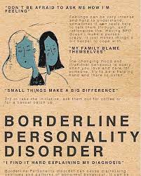 Sophie Melissa On Instagram Information Card Back Of Card No 3 On Borderline Personality Disorder Illu Borderline Personality Disorder Bpd Drawing Bpd Art