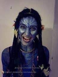 A great variation for the little ones in trying out something new than the customary rabbit and wolf; Coolest Homemade Avatar Costumes