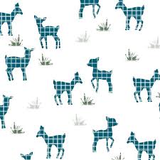 Check spelling or type a new query. Teal Windowpane Deer Knit Jersey Fabric Mabey She Made It