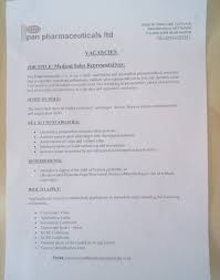Cover letter tips & tricks. Pan Pharmaceuticals Ltd We Are Recruiting Medical Sales Representatives Kindly Refer To The Post For More Details Facebook