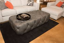 Shop quality tufted ottoman coffee tables exclusively at pottery barn®. Customizable Leather Round Tufted Carmen Ottoman Miller S Home Furnishings