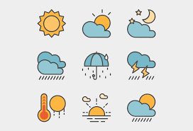 Great selection of all kinds of weather images. Weather Clipart Weather Condition Weather Forecast Icons Png Cliparts Cartoons Jing Fm