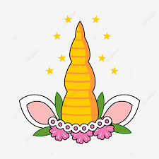 The unicorn is a legendary creature that has been described since antiquity as a beast with a single large, pointed, spiraling horn projecting from its forehead. Unicorn Horn With Pink Flowers Clip Art Unicorn Horn Pink Flowers Png And Vector With Transparent Background For Free Download