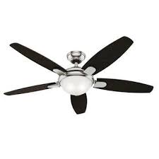 Hunter Led 54 Contempo Ii Ceiling Fan In 2020 Ceiling Fan With Light Led Ceiling Fan Ceiling Fan