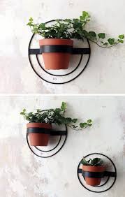 Ferm living bau pot from $55.00. Modern Black Wall Planters With Geometric Designs