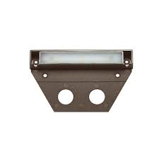 Hinkley Lighting Ultra Warm Bronze Integrated Led Hardscape Light 2700k 15446bz The Home Depot