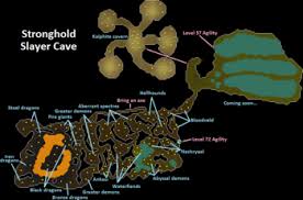 The stronghold slayer cave is a dungeon located beneath the tree gnome stronghold. Stronghold Slayer Cave Osrs Wiki