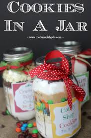 Cookies In A Jar A Perfect Gift Idea Meals In A Jar Mason Jar Cookies Jar Gifts