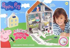 Peppa and george help their parents load all the things and the. Peppa Pig Decorate Peppas House 12 99 Here At Kids Stuff Toys
