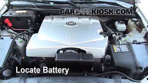 The battery is under the rear seat in a 2007 cadillac dts. Shjones Ohmsjones 2006 Cadillac Dts Battery