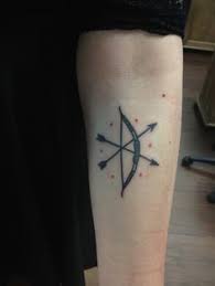 Rite de passage crossed arrows star crossed native american symbols native symbols native art friendship tattoos bad friendship piercing tattoo. Creative Bow Tattoos Poked Crossed And Arrows Image Ideas Inspiration On Designspiration